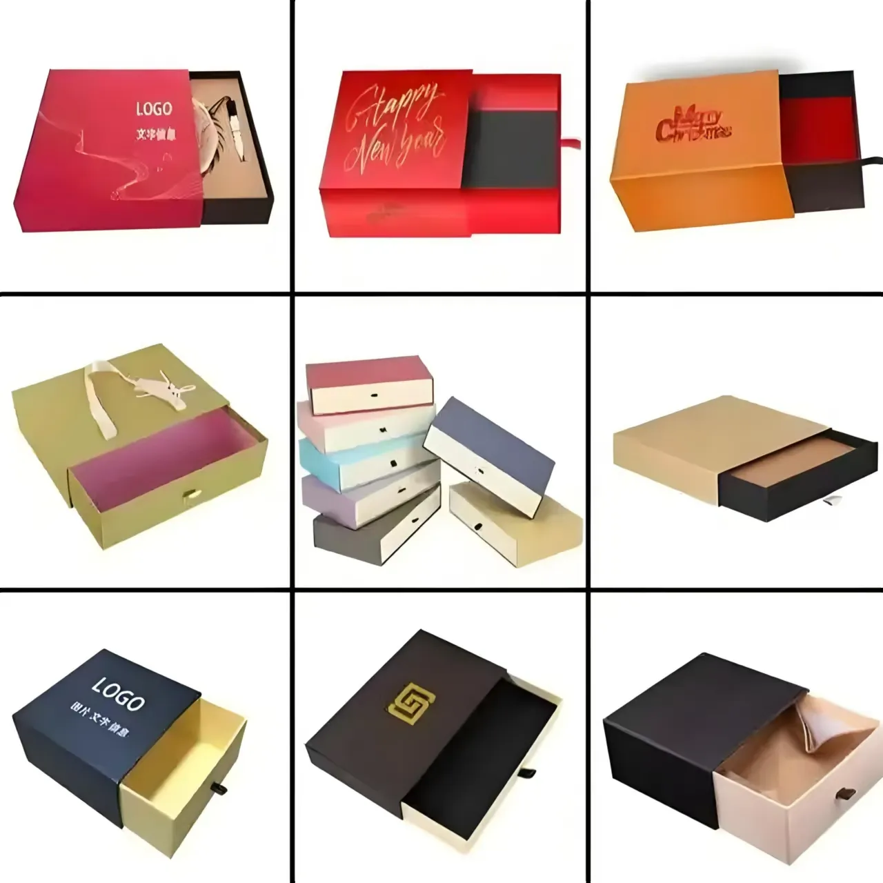Se lanzan nuevas cajas de regalo con embalaje personalizado de alta gama, liderando la nueva tendencia de regalos navideños
