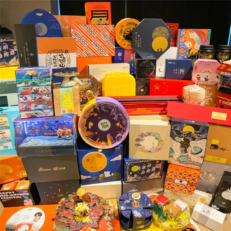 El diseño de envasado de la caja de regalo debe ser creativo y distintivo