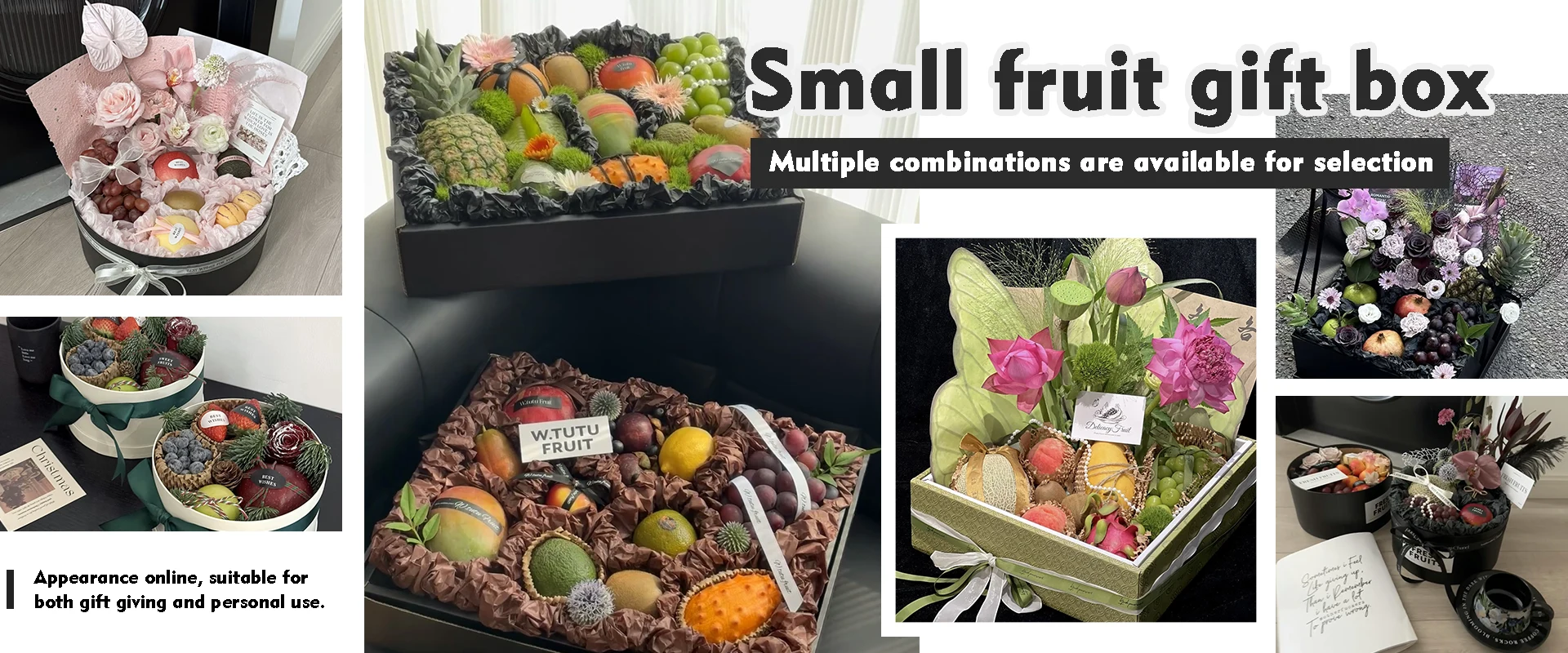 Caja de regalo de fruta pequeña