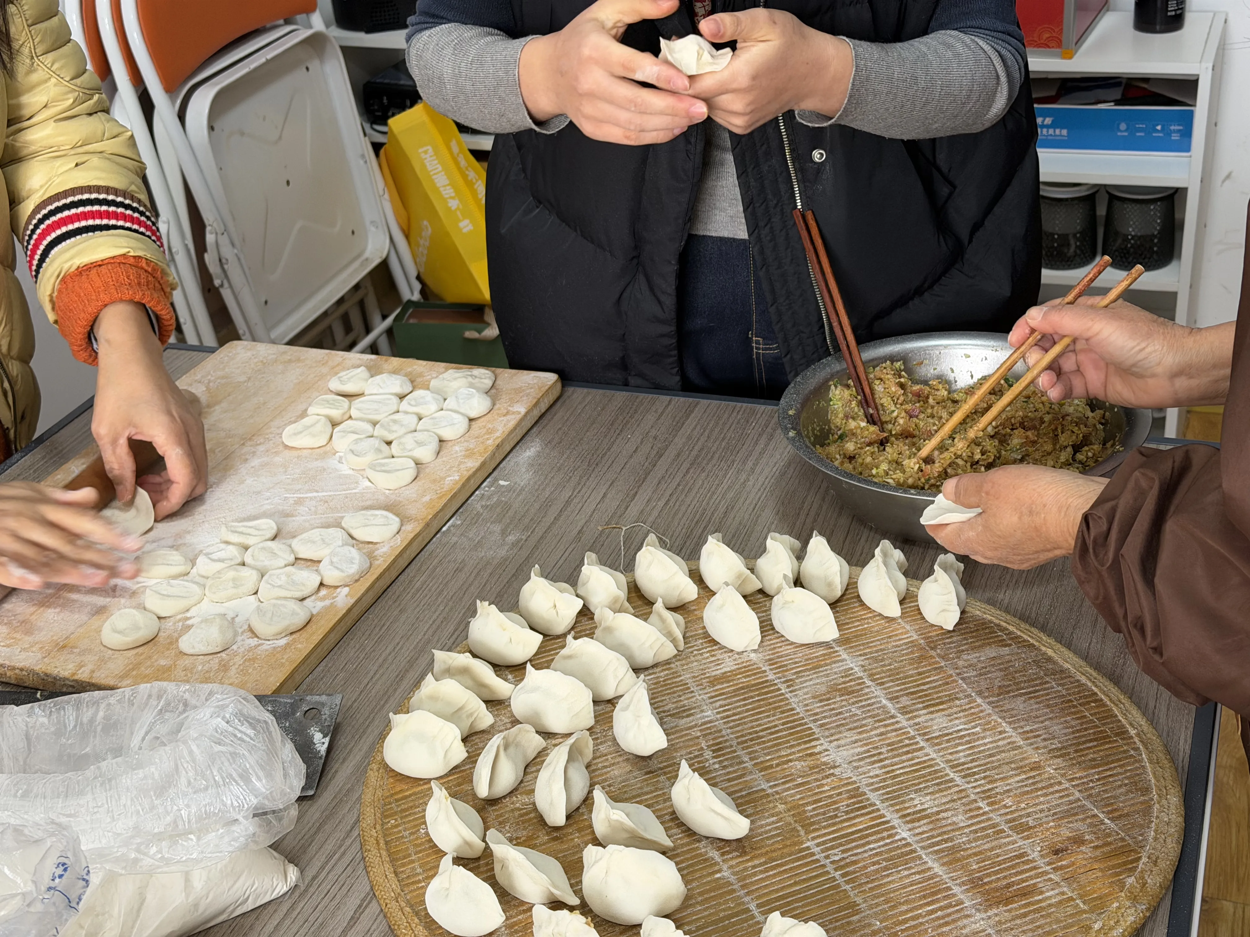 Zemeijia celebra el pequeño año nuevo del norte
