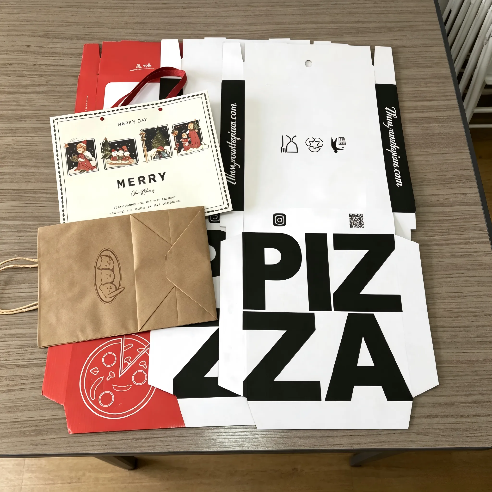 Zemeijia entrega muestras de envases de pizza a Canadá