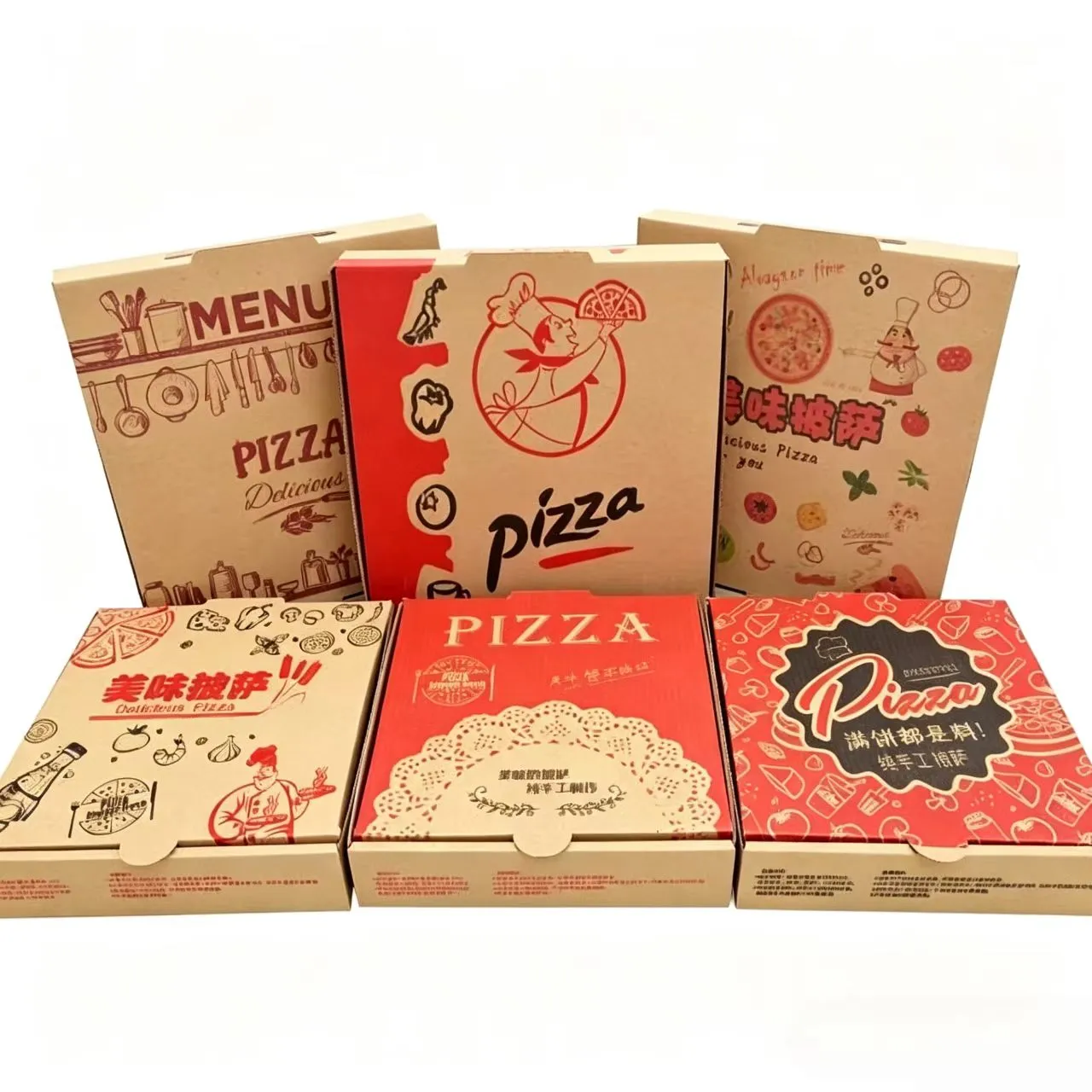Una pizzería australiana vuelve a encargar cajas de pizza personalizadas