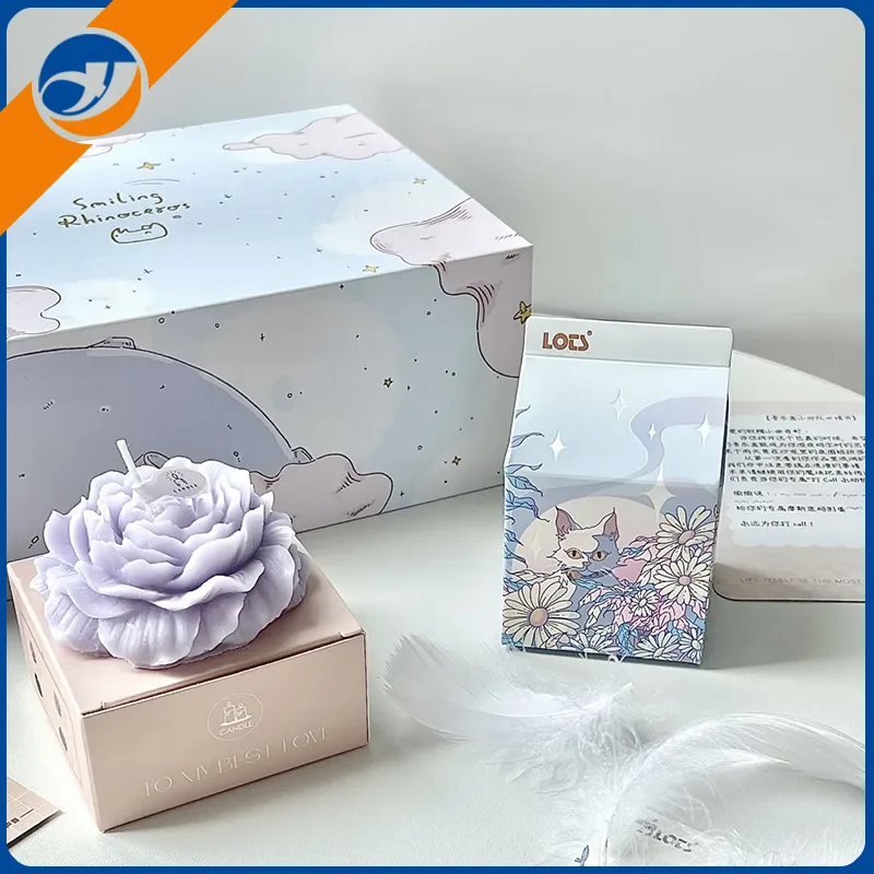 Caja de regalo de vela de aromaterapia