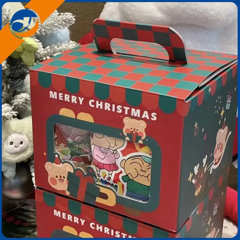 Caja de regalo de dulces navideños