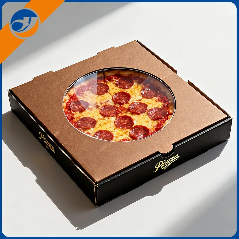 Caja de pizza a domicilio