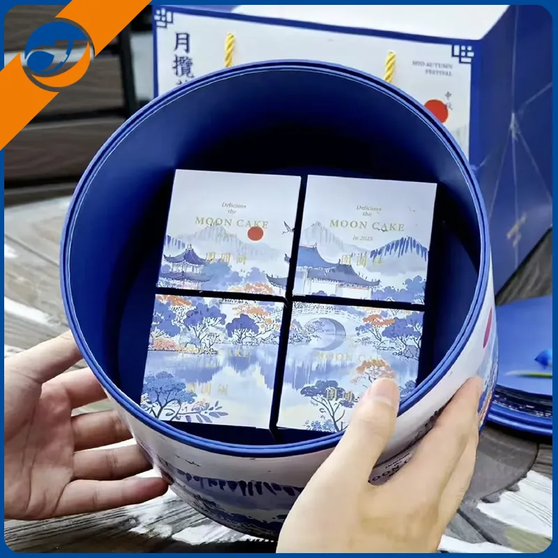 Exquisita caja de regalo Mooncake