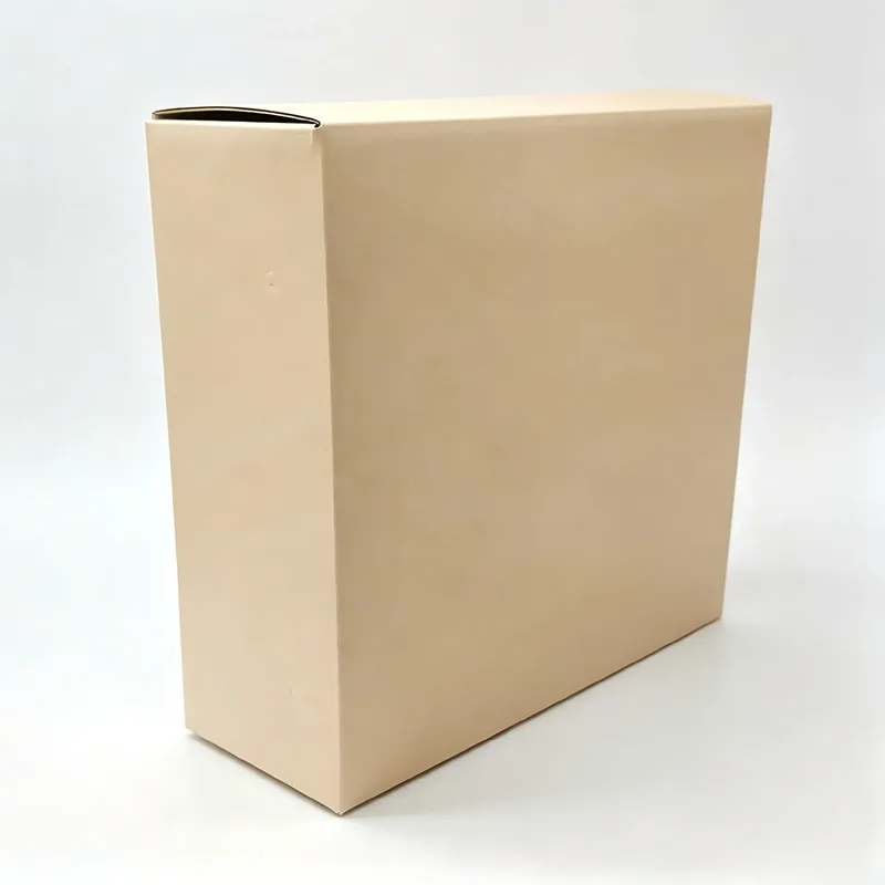 Flat fold rigid cardboard box