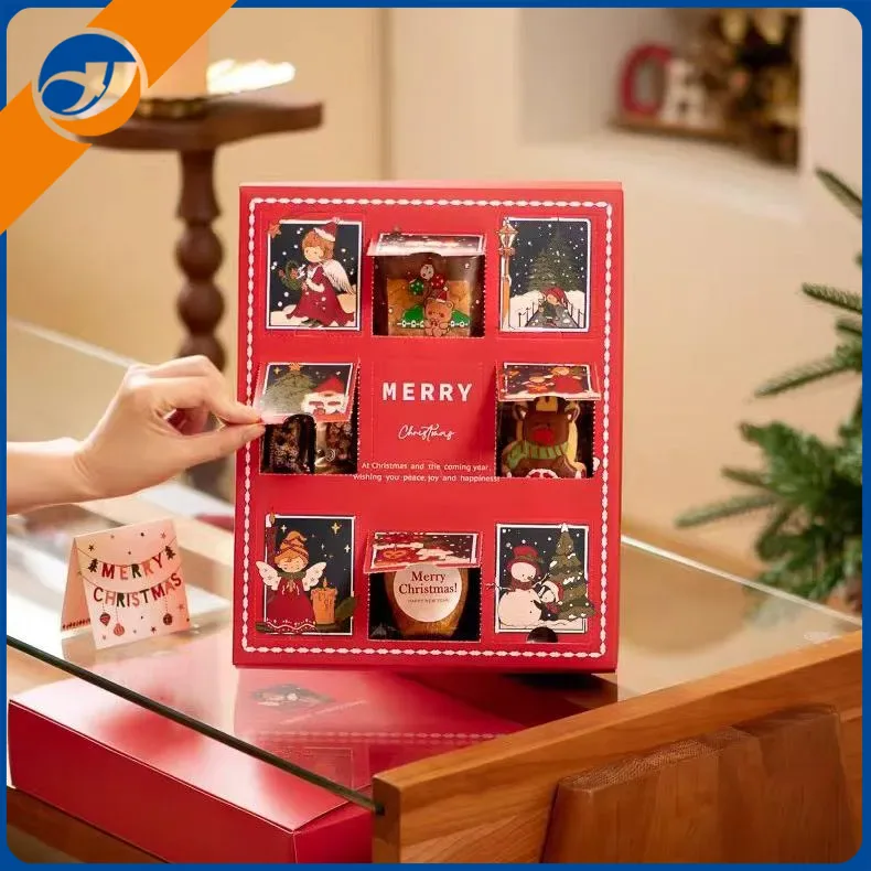 Caja ciega de regalo de Navidad de papel