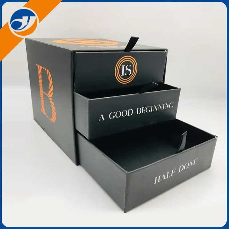 Caja de regalo de papel rígido