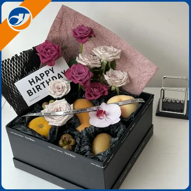 Caja de regalo de fruta elegante
