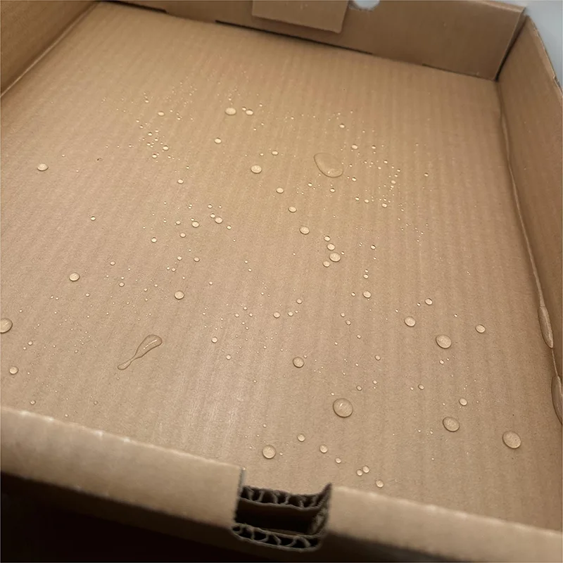 Cajas de cartón corrugado resistentes al agua