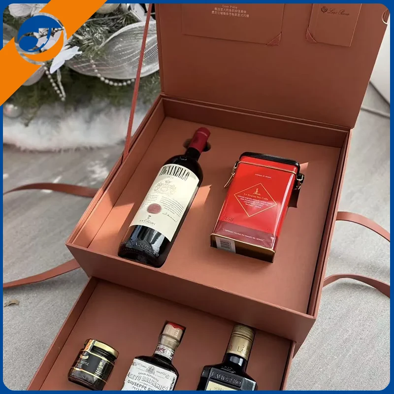 Embalaje de caja de vino